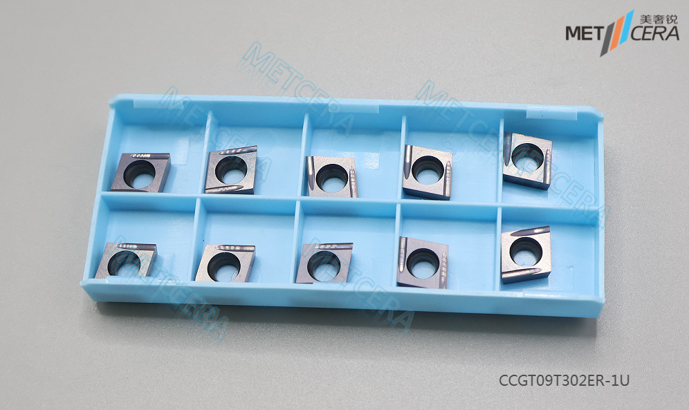 Carbide Turning Insert Diamante 80° Insertos positivos de carburo CCGT09T302 Para tornear ferramentas