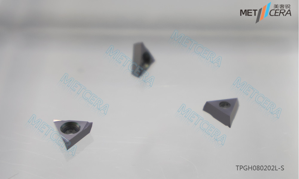 Ferramenta de furo interno do torno CNC de carburo TPGH0802, inserções de carburo da mão esquerda, inserções de fresagem CNC, inserção de perforação