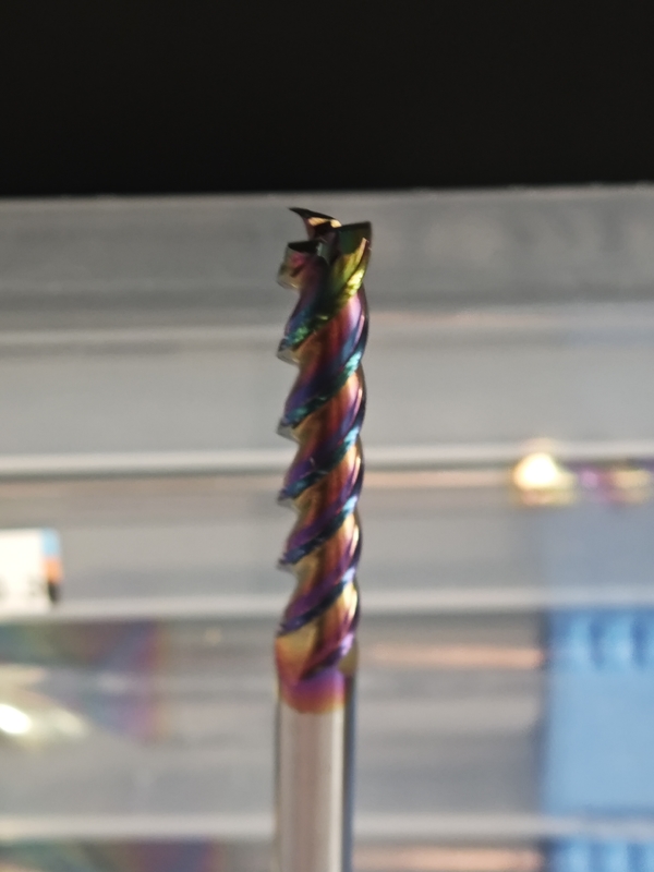 MAE PLUS Moinho de Carburo de comprimento longo 3 flautas para usinagem de metais não ferrosos, alumínio e processamento de cobre Moinho 6mm, Φ6.0x35x6Dx150mm