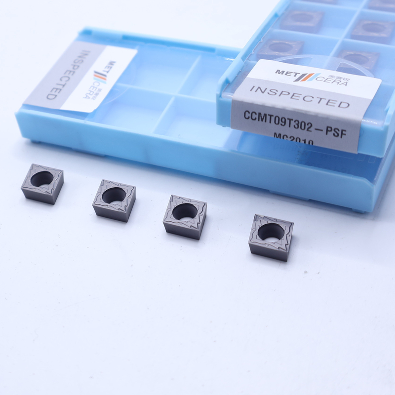 CCMT09T302 inserção de cermet CNC para ferramentas de torneamento de torno de metal, ferramentas de torno de cerâmica de metal, cortador de triturador de acabamento