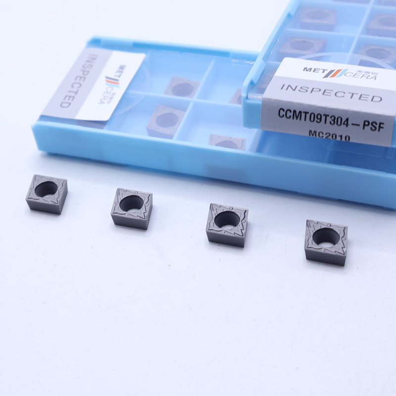 CCMT09T304 inserção de cermet CNC para ferramentas de torneamento de torno de metal, ferramentas de torno de cerâmica de metal, cortador de triturador de acabamento