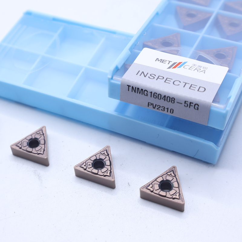 MC2010/PV2110/PV2310 TNMG160404 TNMG160408 inserções de torneamento CNC inserções de torneamento Cermet para máquina CNC em 5FG chip breaker