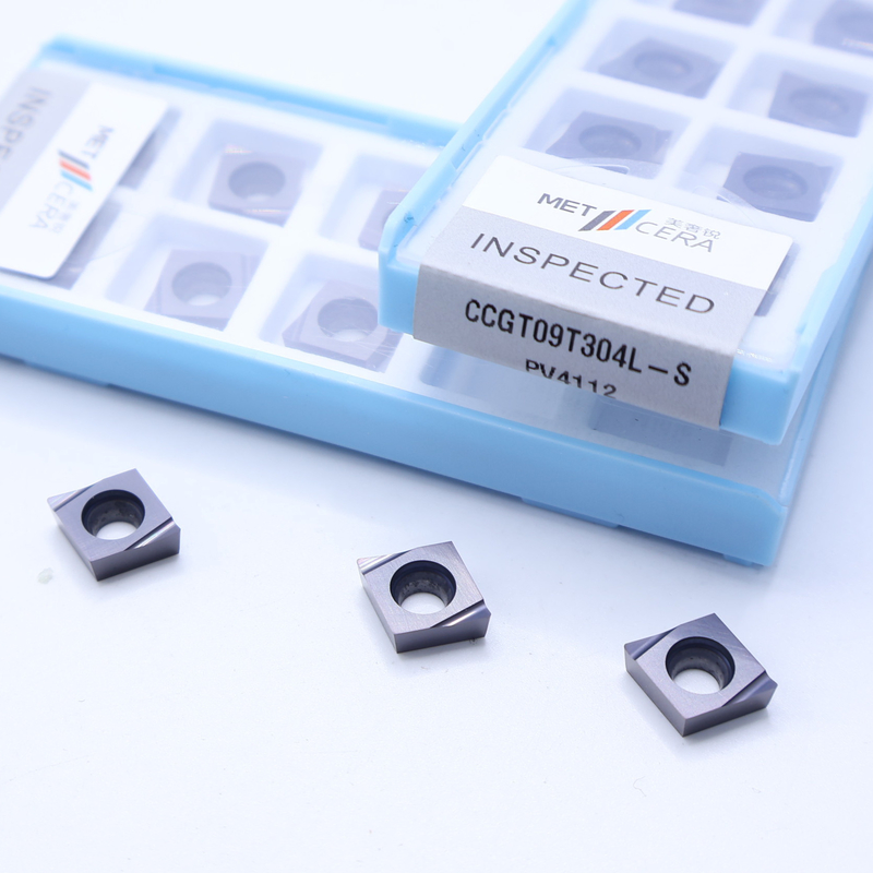 CCGT04 CCGT06 CCGT09 Carbide Turning Inserts, Carbide CNC Turning Inserts em S Chip Breaker