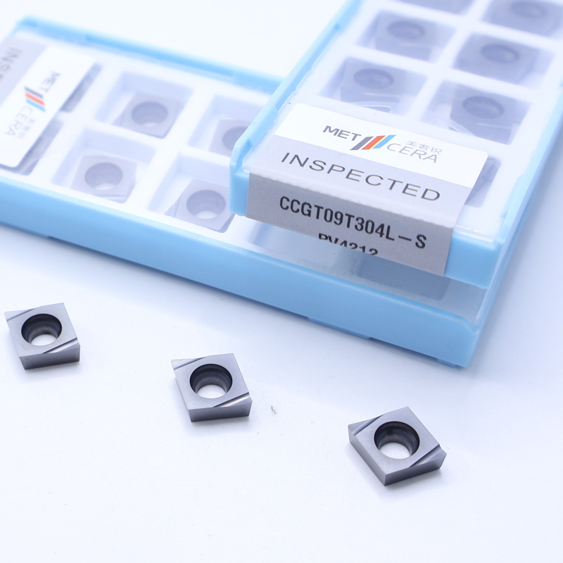 CCGT04 CCGT06 CCGT09 Carbide Turning Inserts, Carbide CNC Turning Inserts em S Chip Breaker