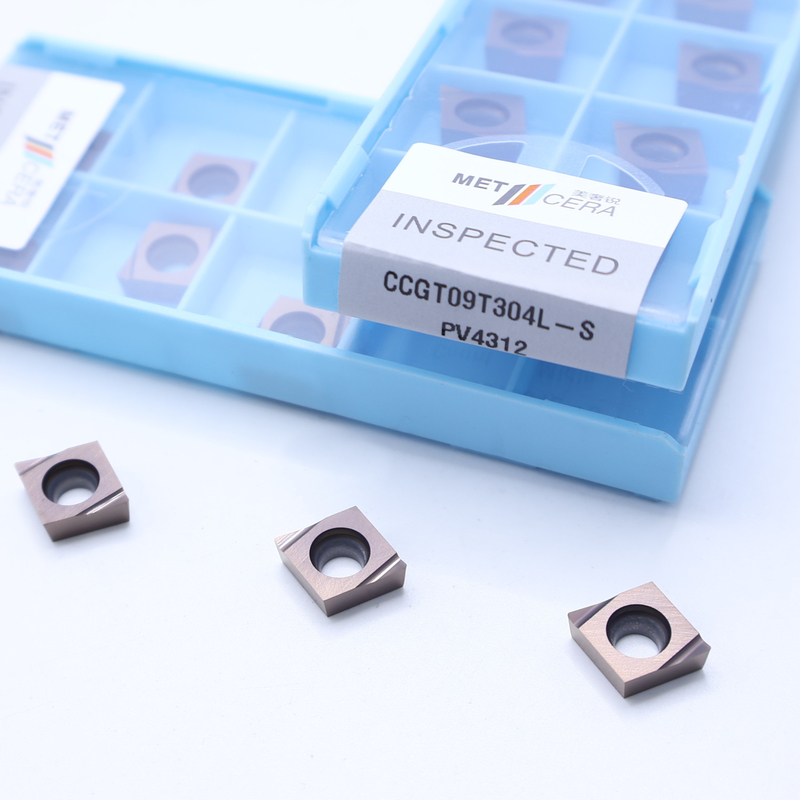 CCGT04 CCGT06 CCGT09 Carbide Turning Inserts, Carbide CNC Turning Inserts em S Chip Breaker