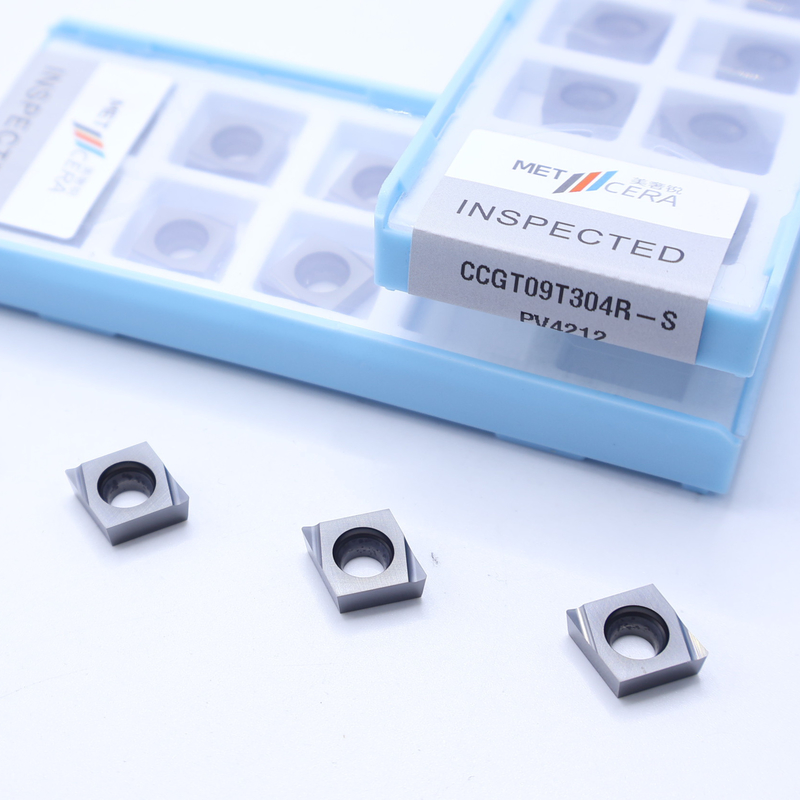 CCGT04 CCGT06 CCGT09 Carbide Turning Inserts, Carbide CNC Turning Inserts em S Chip Breaker