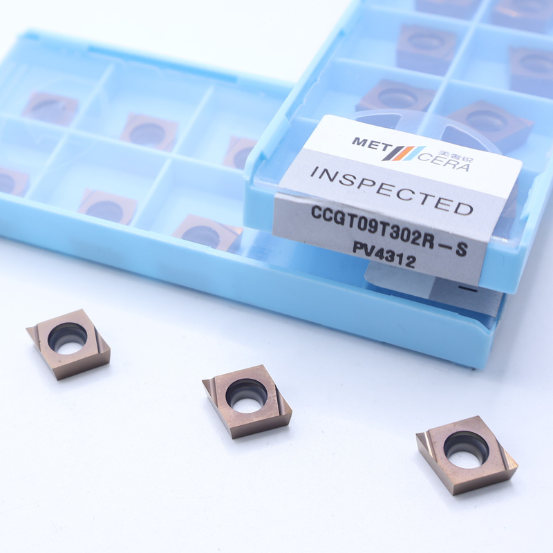 CCGT04 CCGT06 CCGT09 Carbide Turning Inserts, Carbide CNC Turning Inserts em S Chip Breaker