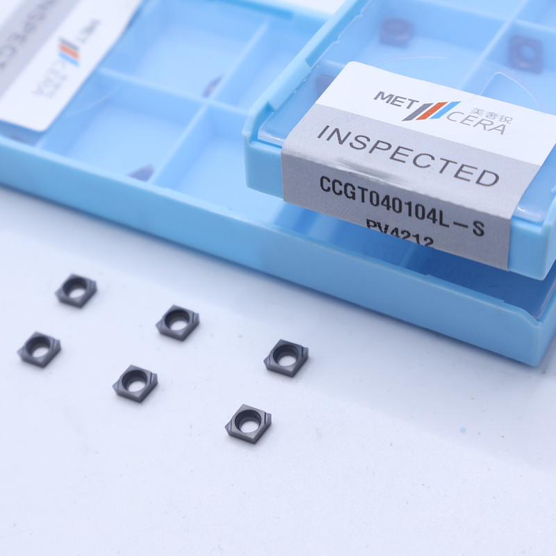 CCGT04 CCGT06 CCGT09 Carbide Turning Inserts, Carbide CNC Turning Inserts em S Chip Breaker