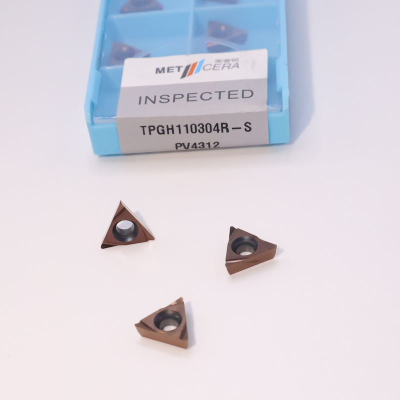 TPGH08 TPGH09 TPGH11 Carbide Turning Inserts, Carbide CNC Turning Inserts com S Chip Breaker