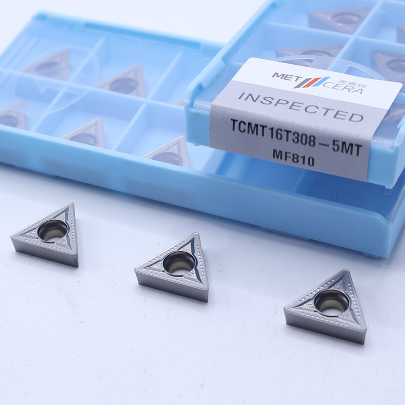 TCMT11 TCMT16 Carbide Turning Insert com 5MT Chipbreaker para aço, aço ligado,aço inoxidável