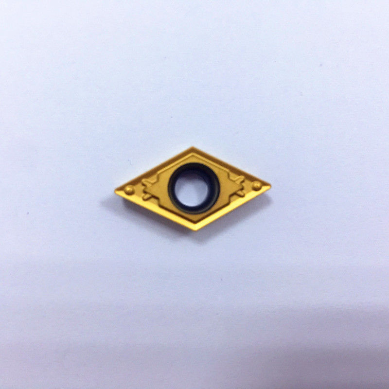 PVD revestimento cor dourada ferramentas de inserção de torneamento externo para torno DCMT11T304-HQ