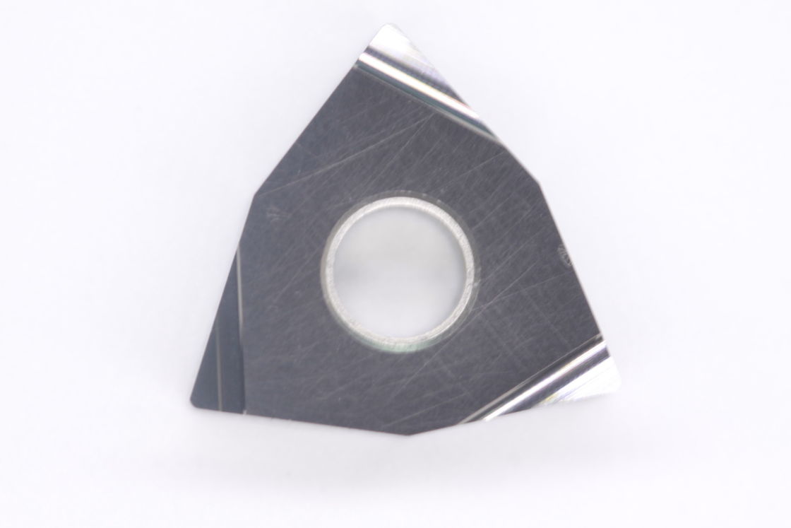 Revestimento PVD de acabamento fino CNC inserção de cermet para usinagem de aço inserção de torneamento WNGG080404R-S