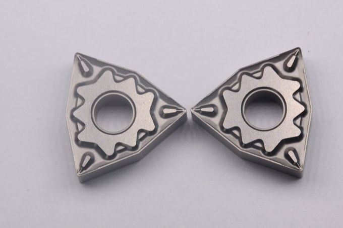 Insertores de torneamento CNC de tamanho e grau múltiplos WNMG0804 Para usinagem de aço de baixa densidade